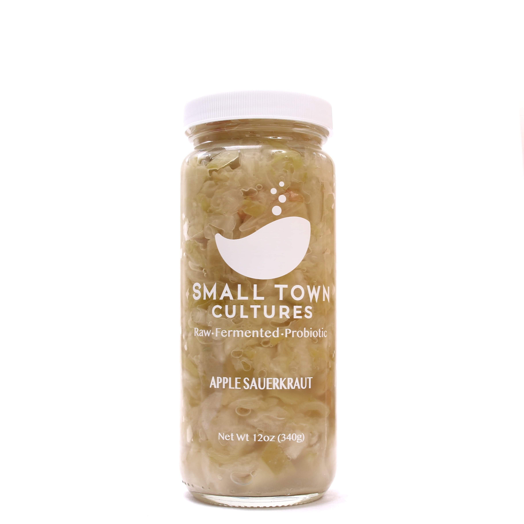 APPLE SAUERKRAUT-Traditional-Raw-Fermented-Probiotic-Bavari