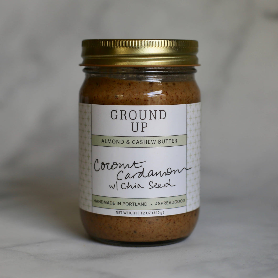 Coconut Cardamom with Chia Seed Nut Butter