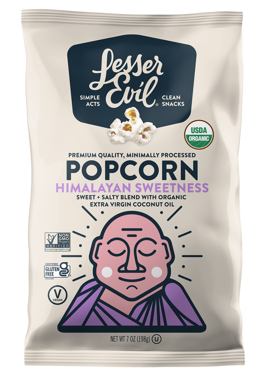 7oz Himalayan Sweetness Organic Popcorn